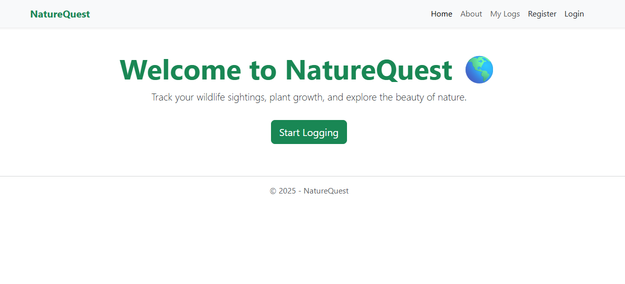NatureQuest Screenshot